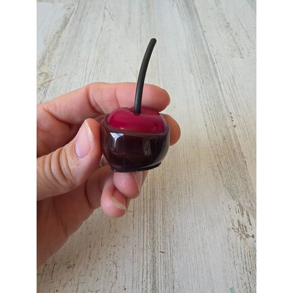 hulet vintage Realistic chocolate covered cherry figurine statue signed - Picture 5 of 7